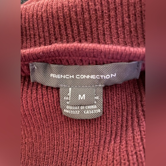 French Connection Square Neck Puff Sleeve Sweater - Picture 5 of 6